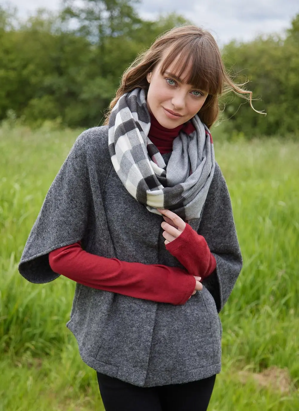 Plaid Snood