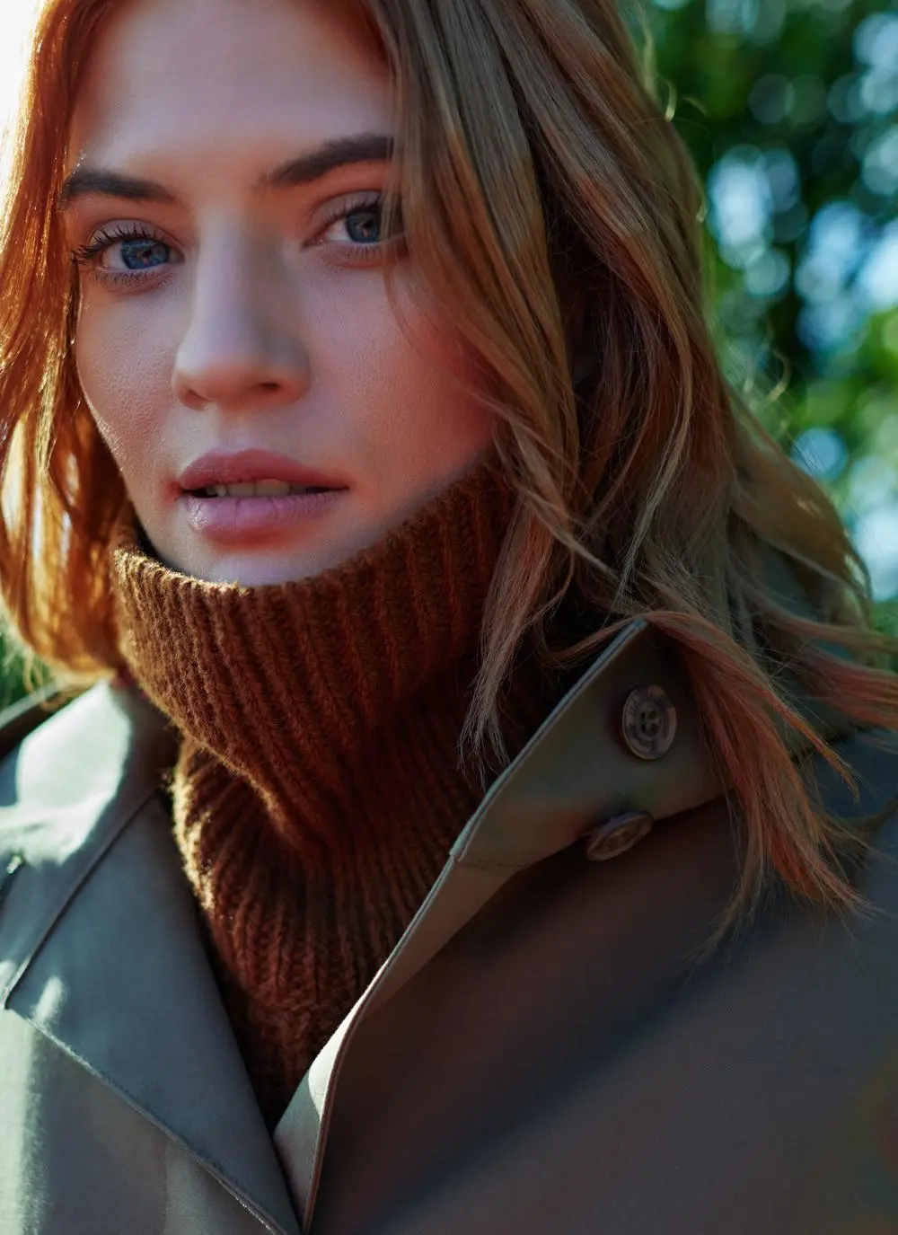 Hooded Mackintosh Coat