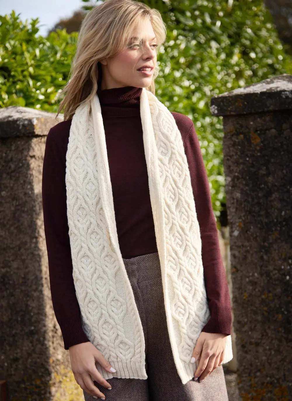 Supersoft Cable Scarf 
