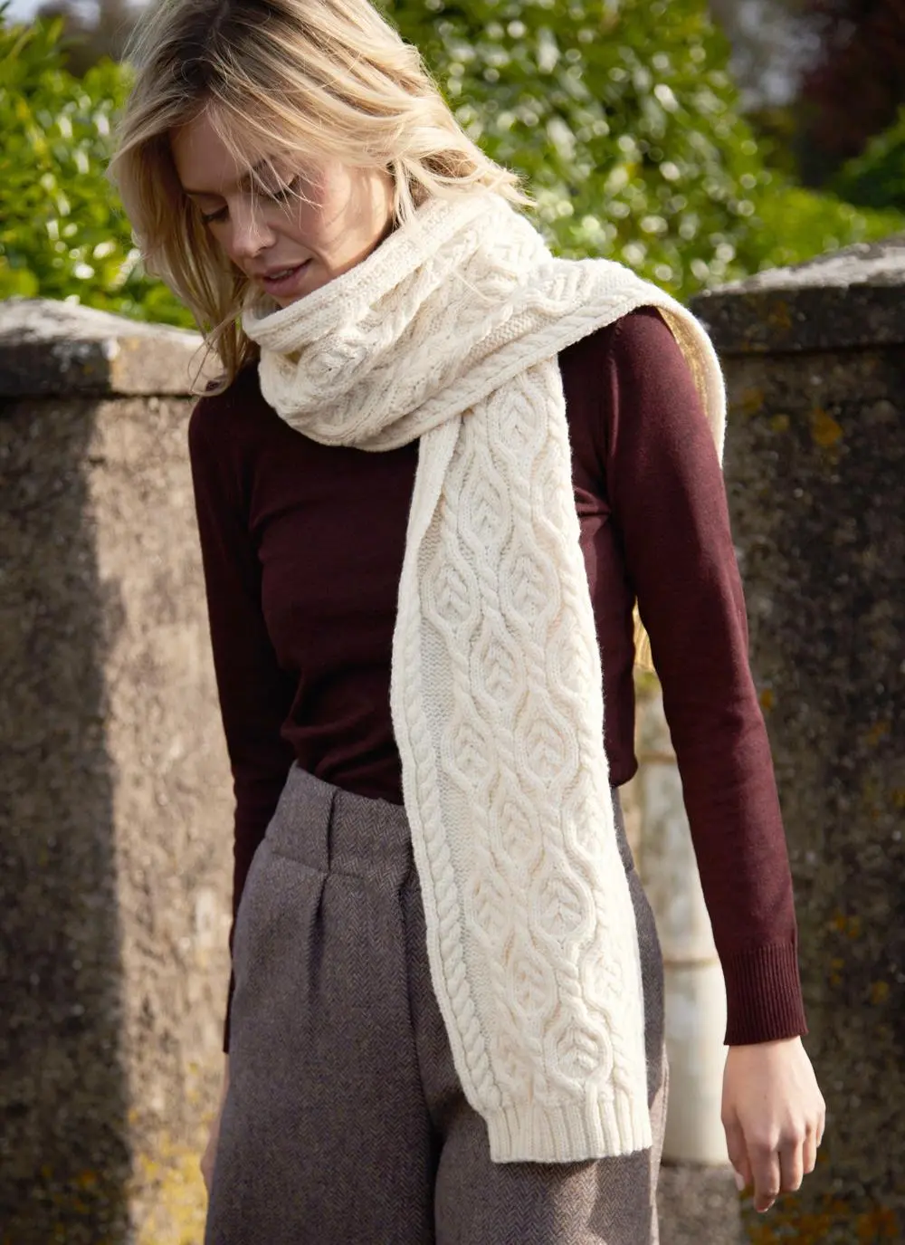 Supersoft Cable Scarf 
