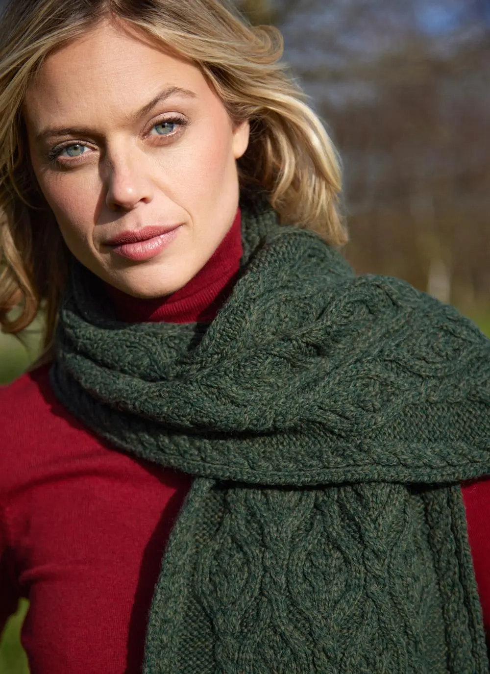 Supersoft Cable Scarf 