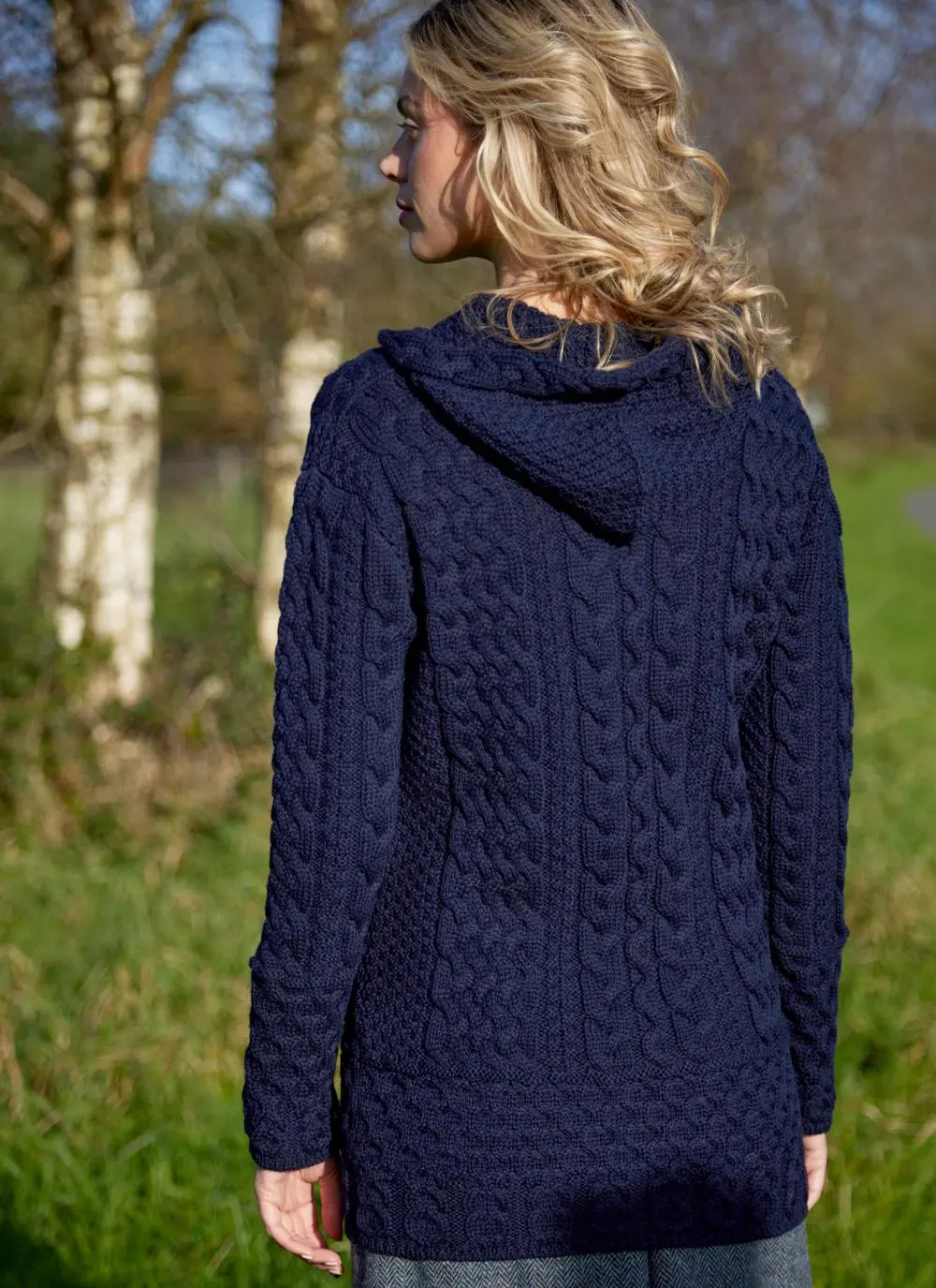 Anna Celtic Aran Hoodie