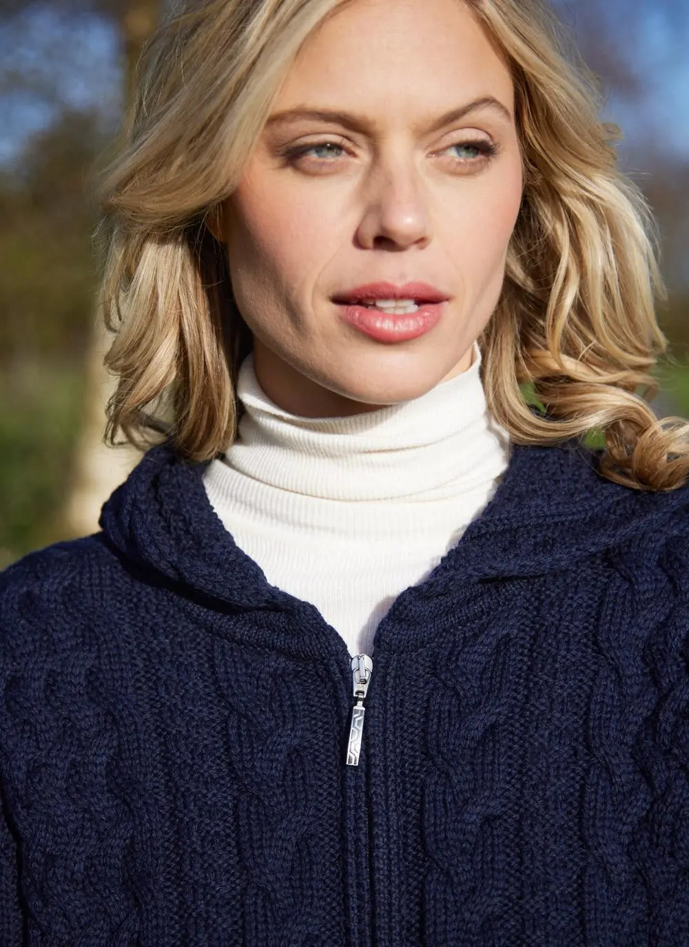 Anna Celtic Aran Hoodie