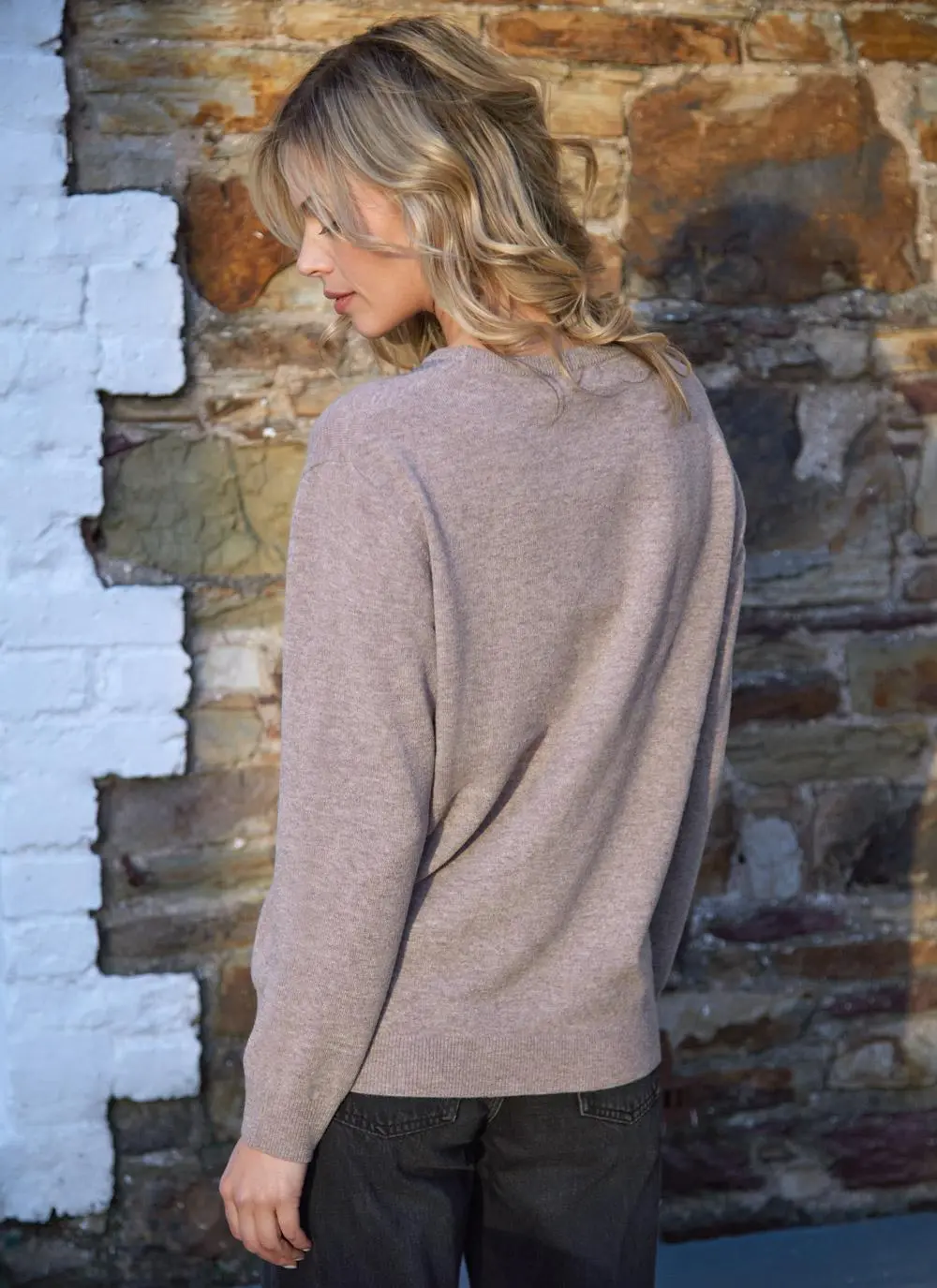 Argyle Crew Neck Sweater