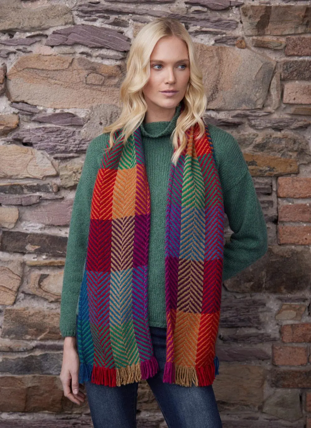 Wool Country Scarf