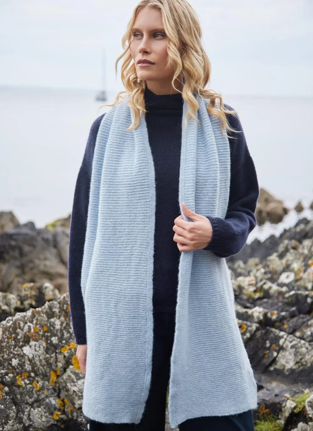 Fisherman Alpaca Scarf