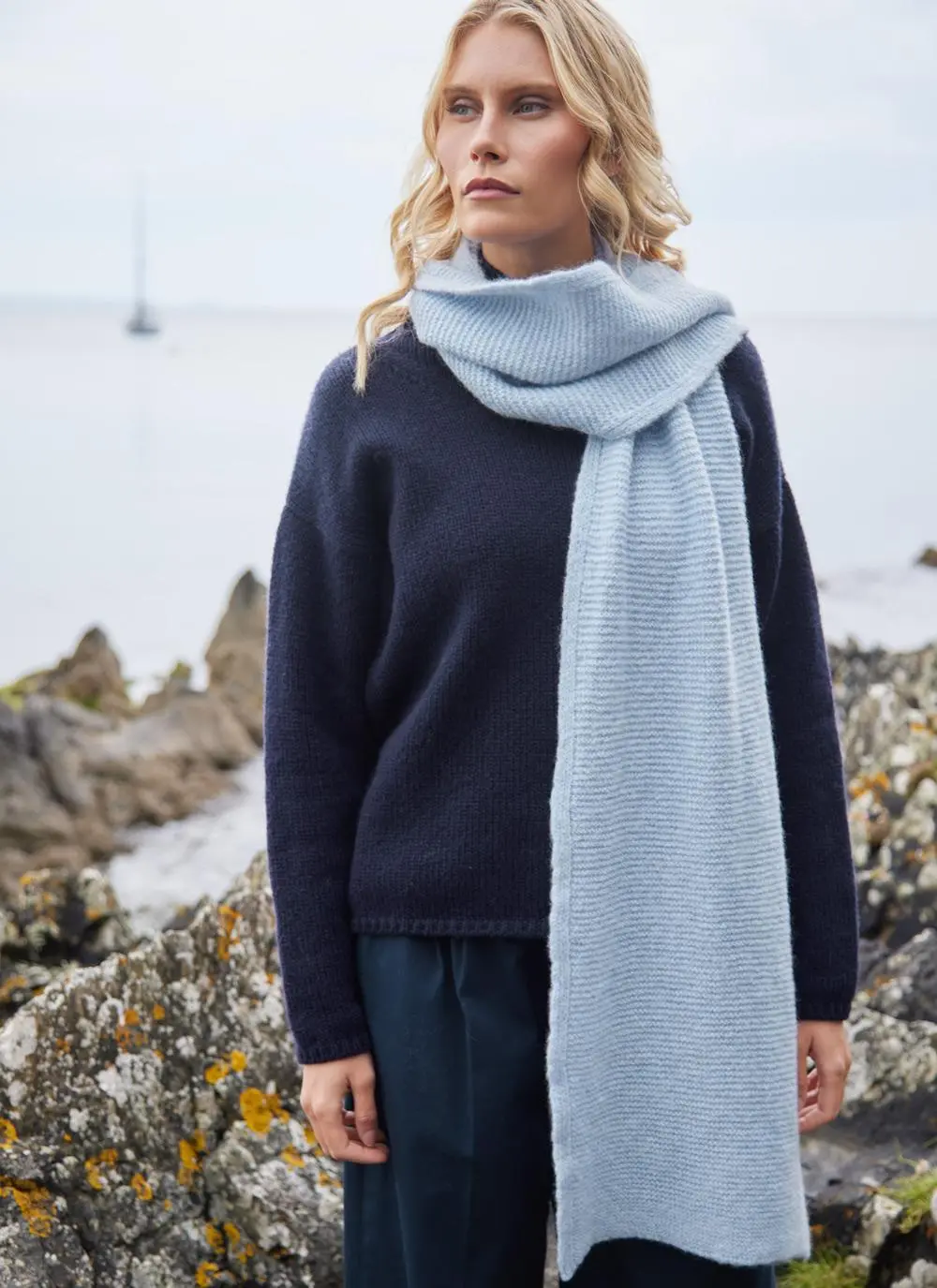 Fisherman Alpaca Scarf