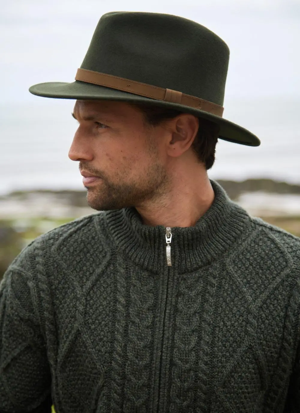 Crushable Blarney Fedora Hat
