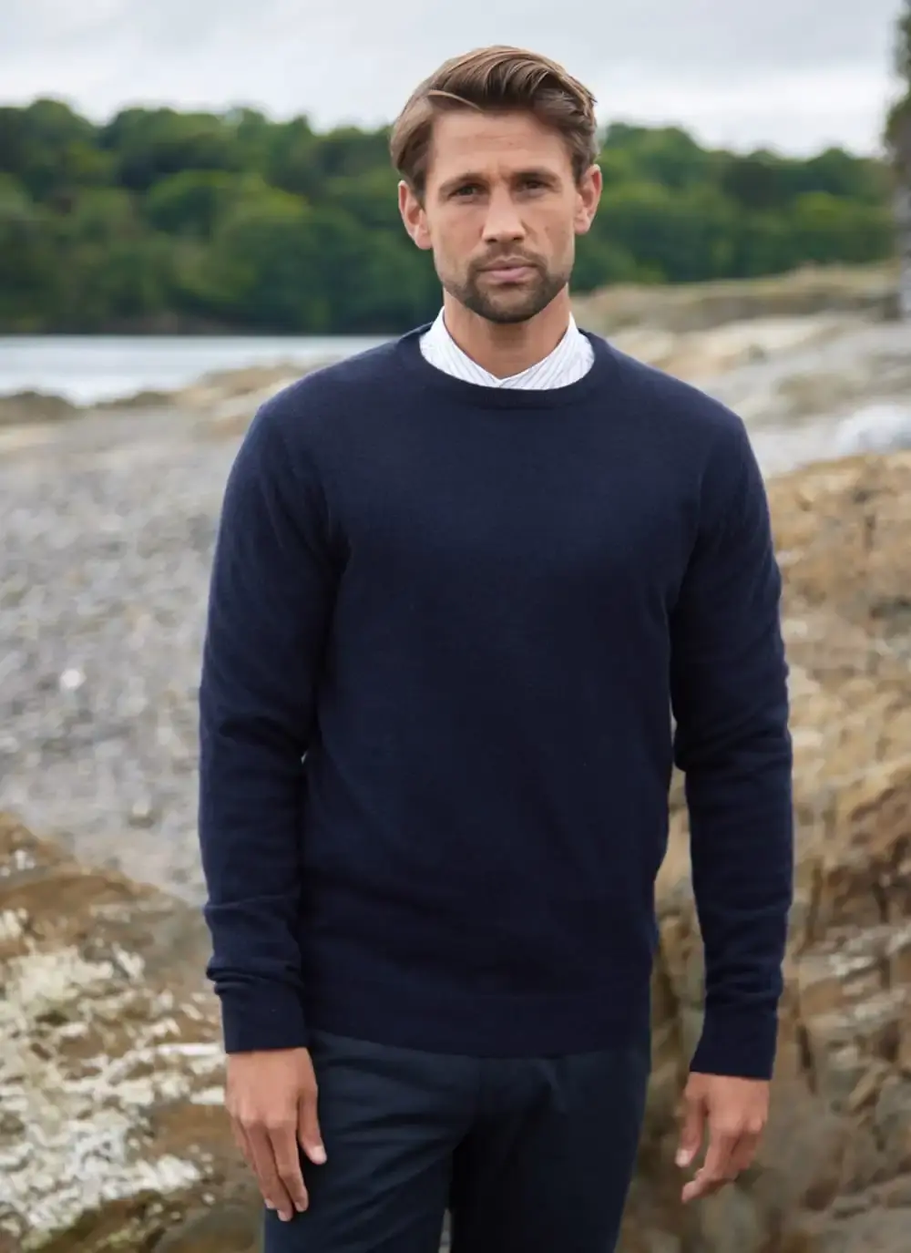 Lambswool Crew Neck Sweater