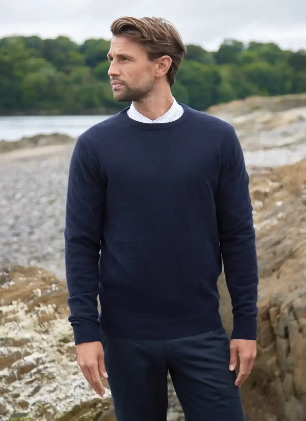 Lambswool Crew Neck Sweater