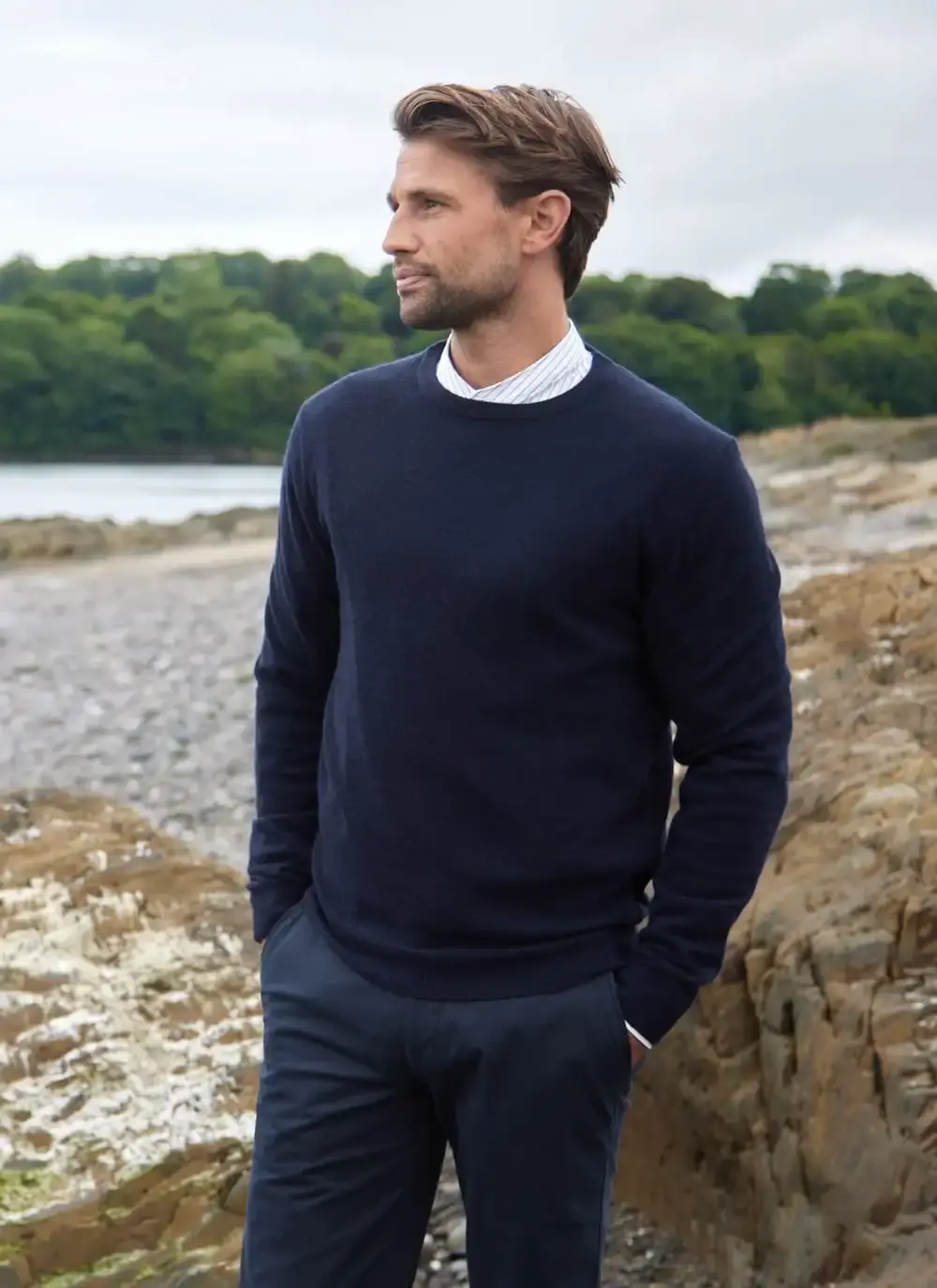 Lambswool Crew Neck Sweater