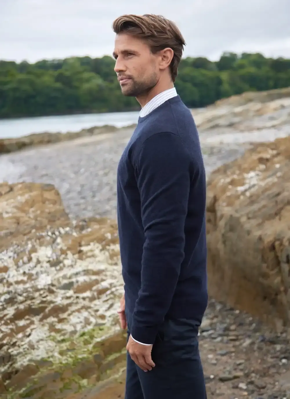 Lambswool Crew Neck Sweater