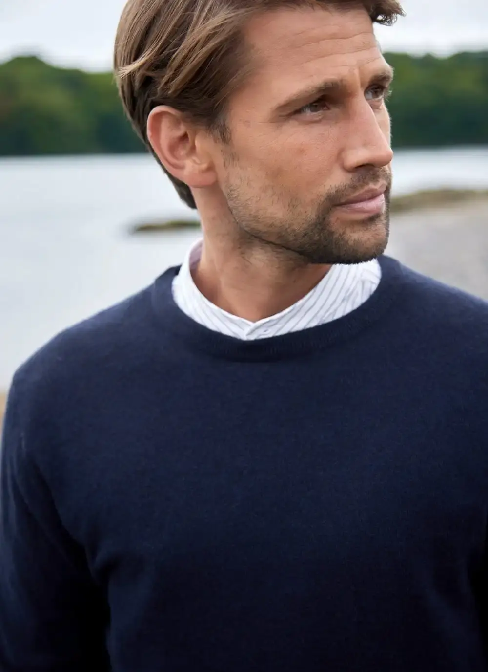 Lambswool Crew Neck Sweater