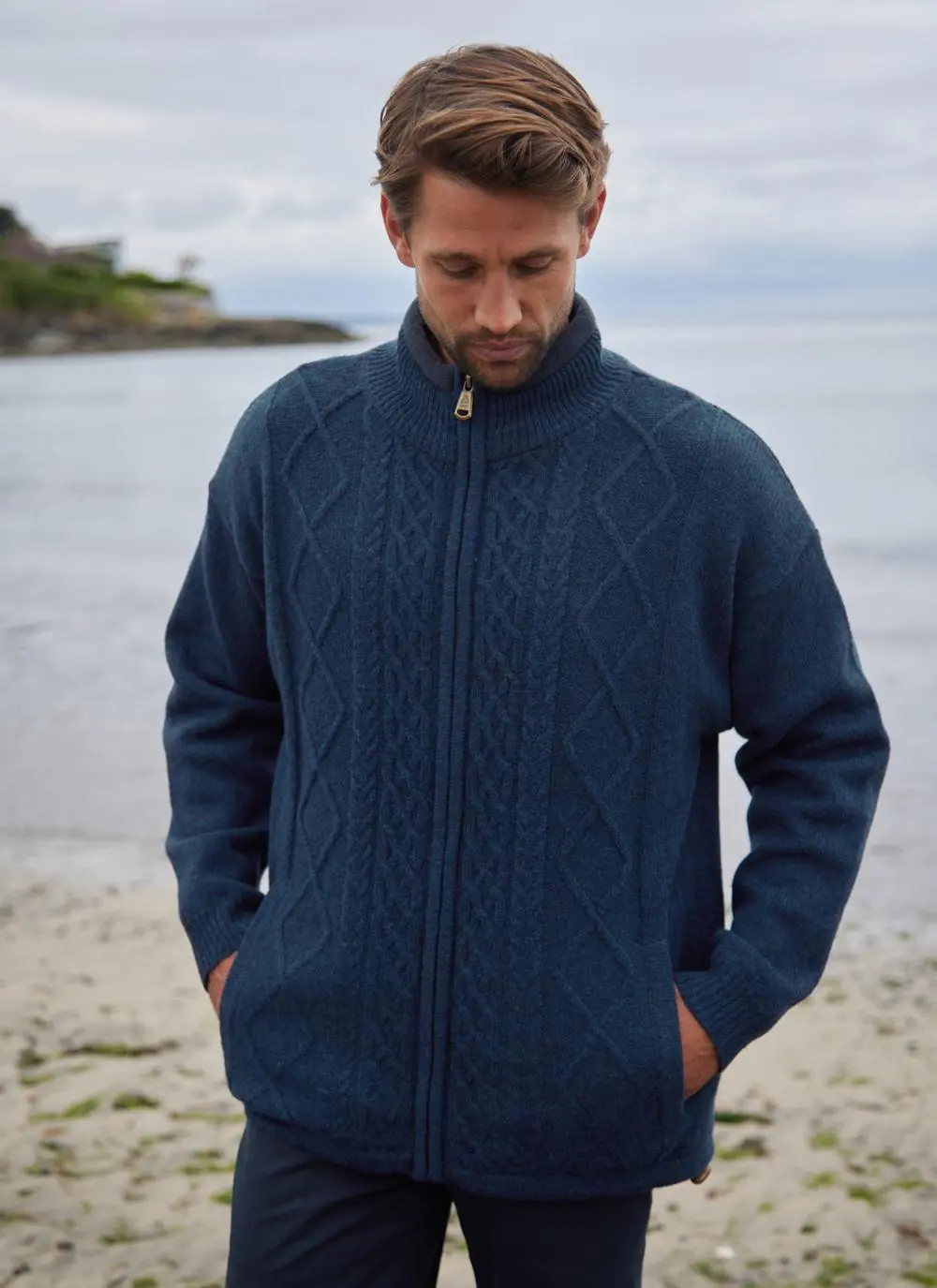 Seamus Heritage Zip Cardigan