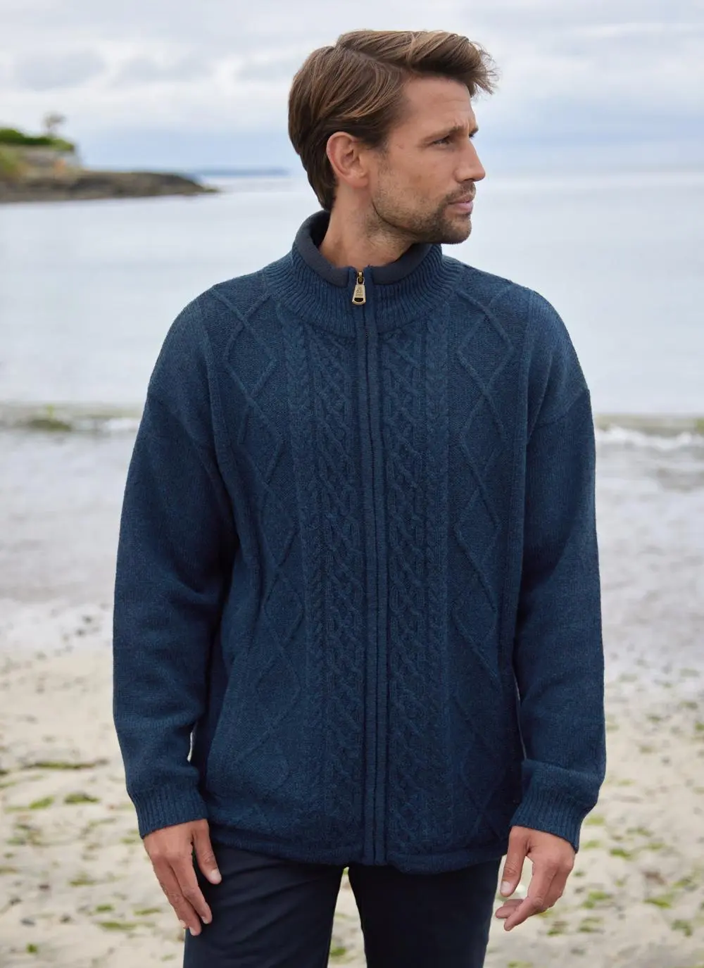 Seamus Heritage Zip Cardigan