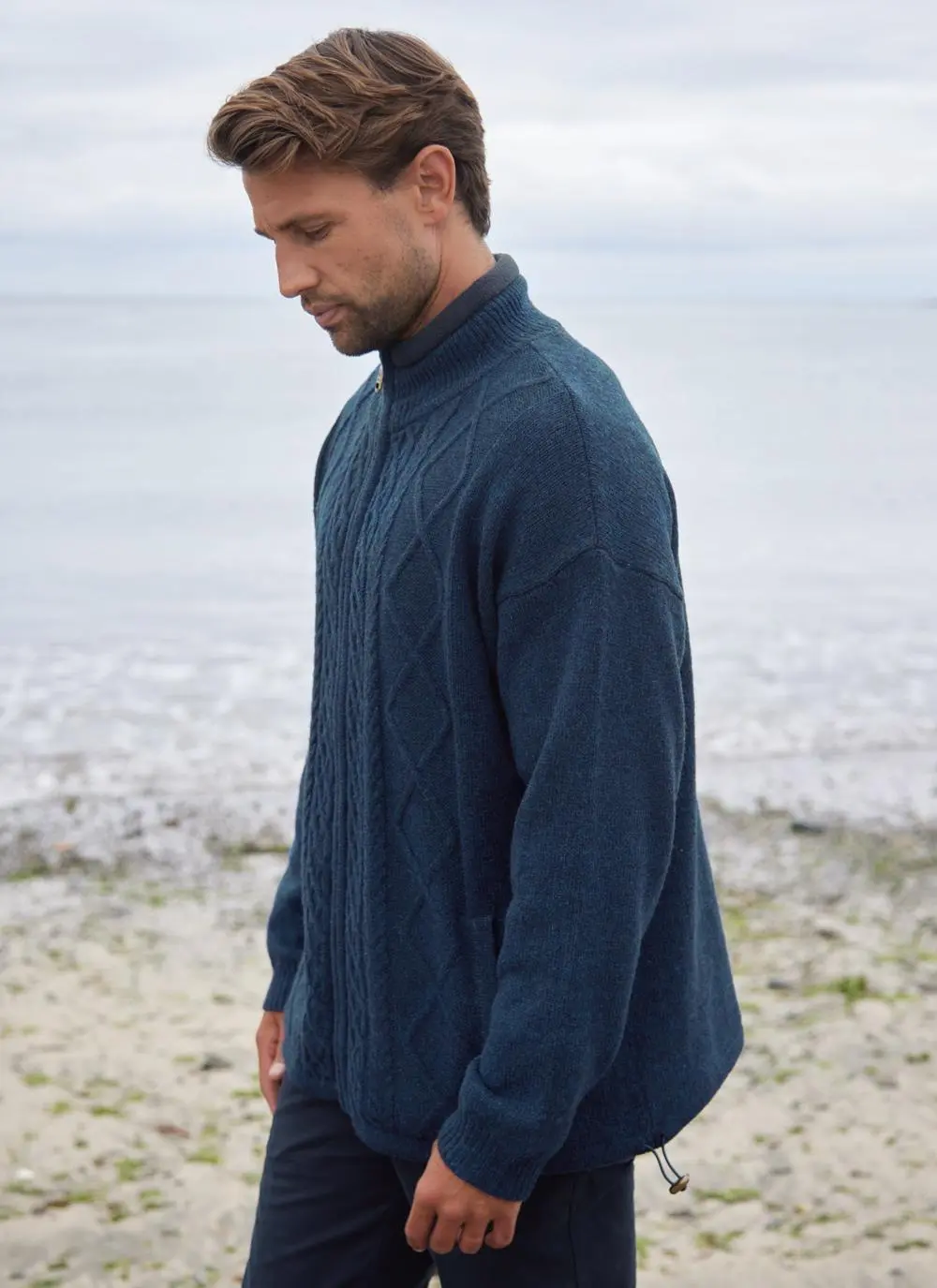 Seamus Heritage Zip Cardigan