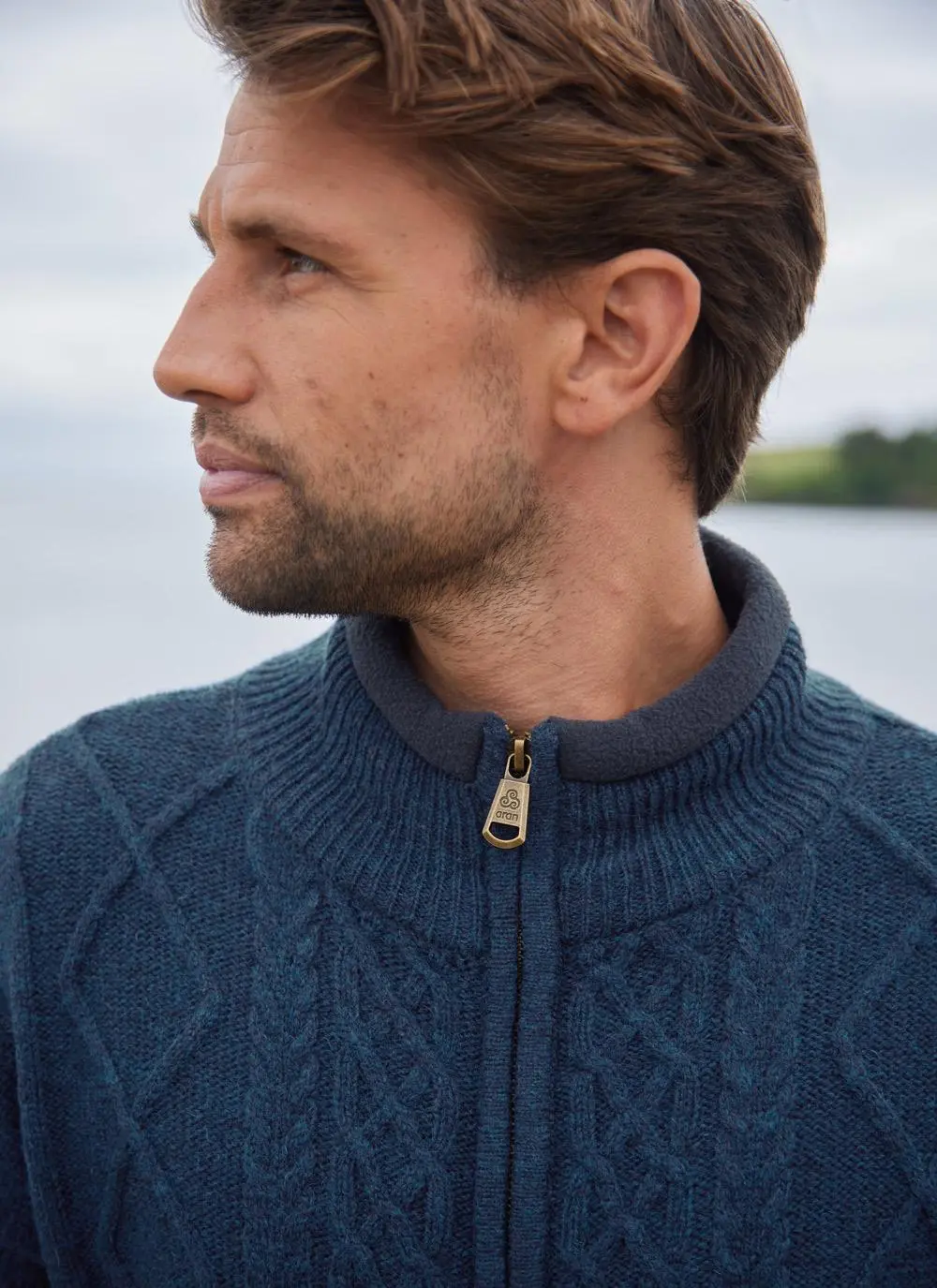 Seamus Heritage Zip Cardigan