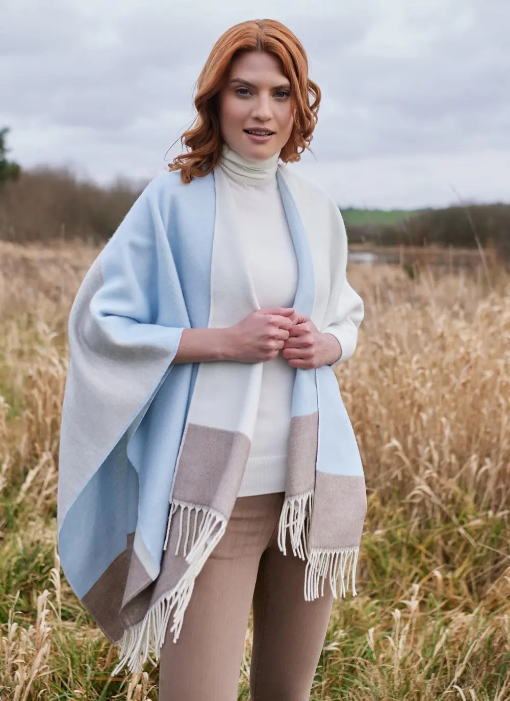 Mourne Four Square Shawl