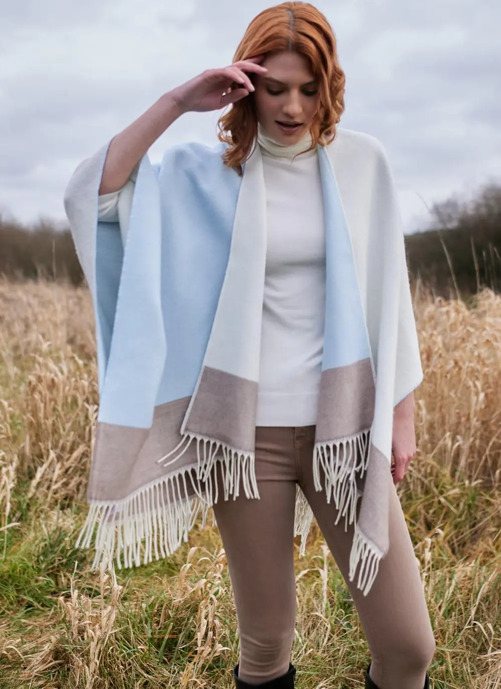 Mourne Four Square Shawl