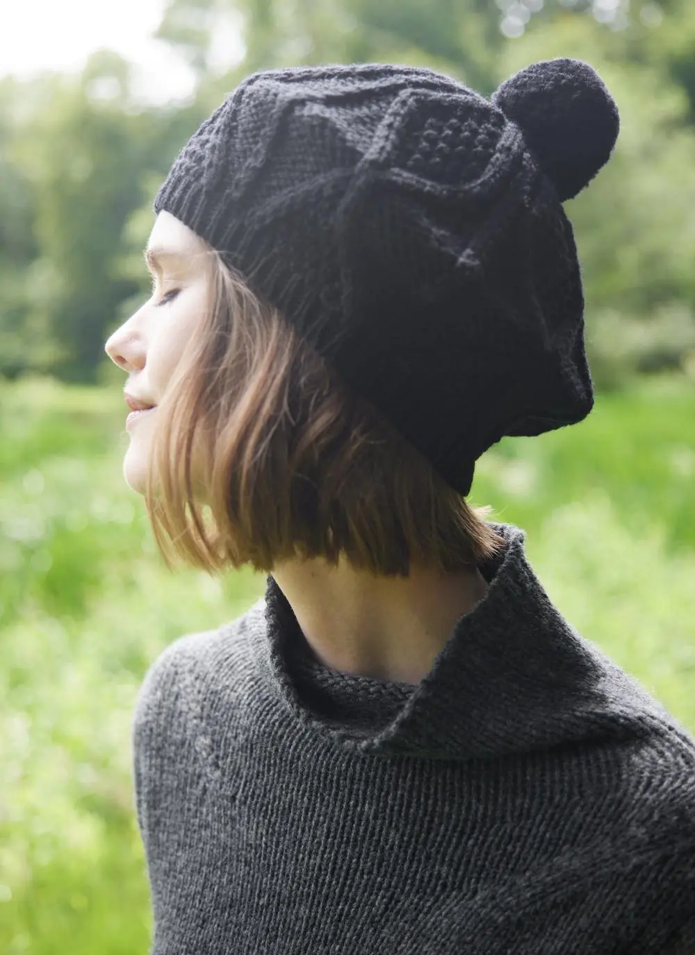 Merino Aran Tam Hat