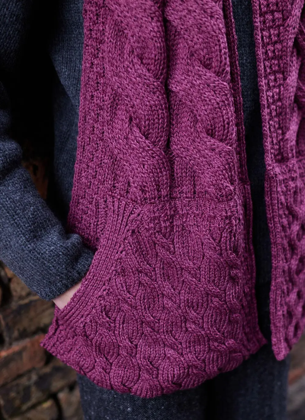 Supersoft Merino Wool Pocket Scarf