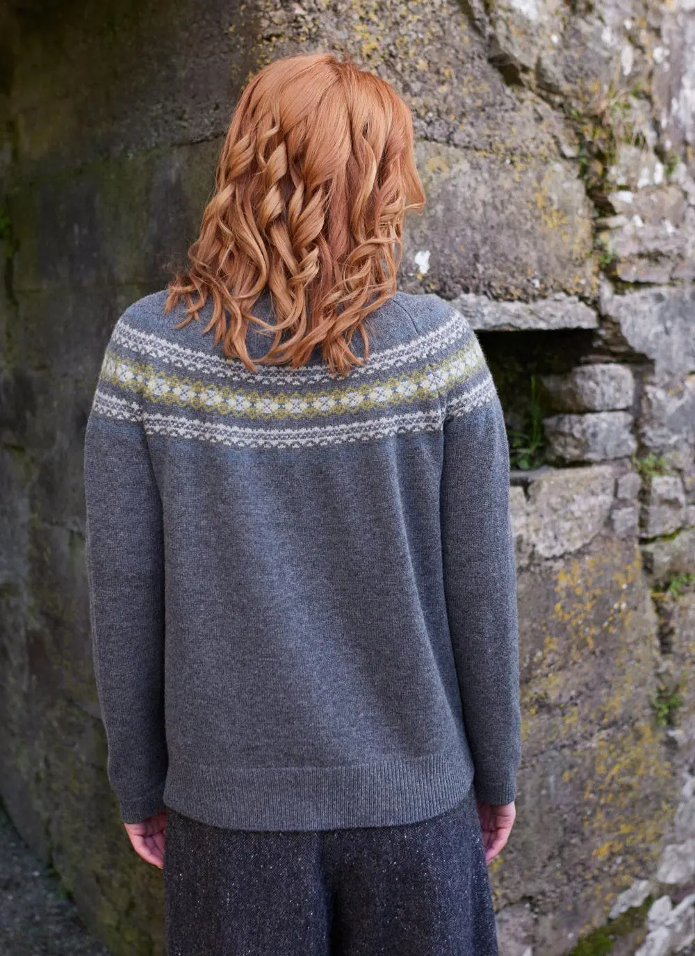 Fair Isle Merino Cardigan