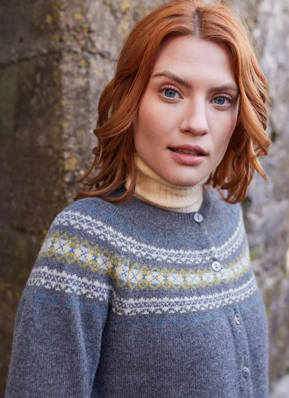 Fair Isle Merino Cardigan