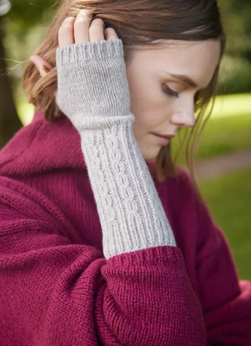 Fisherman Wool Cashmere Handwarmers