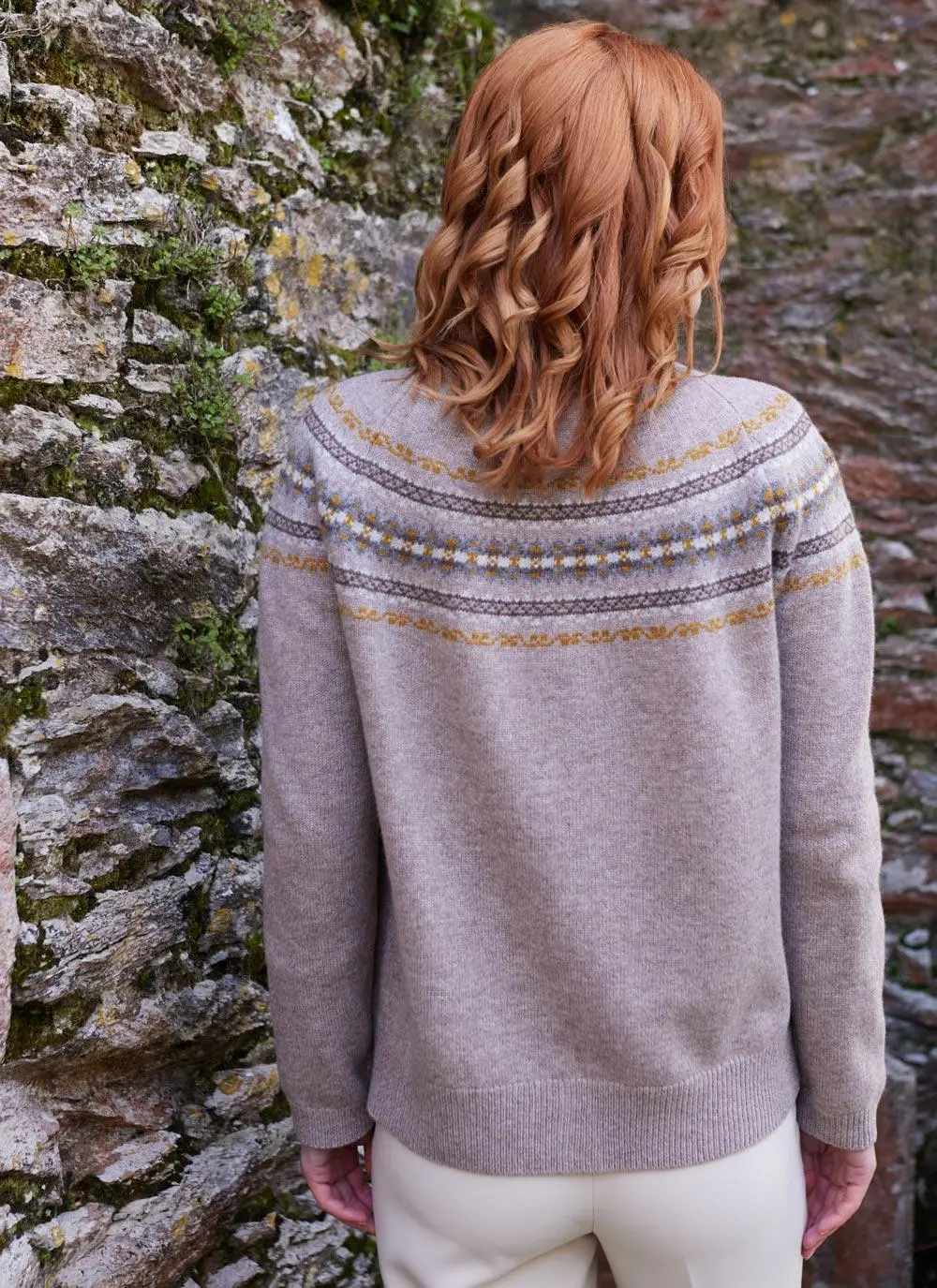 Fair Isle Merino Cardigan