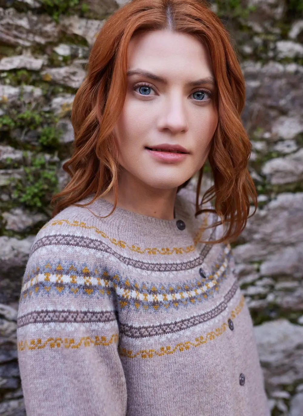 Fair Isle Merino Cardigan