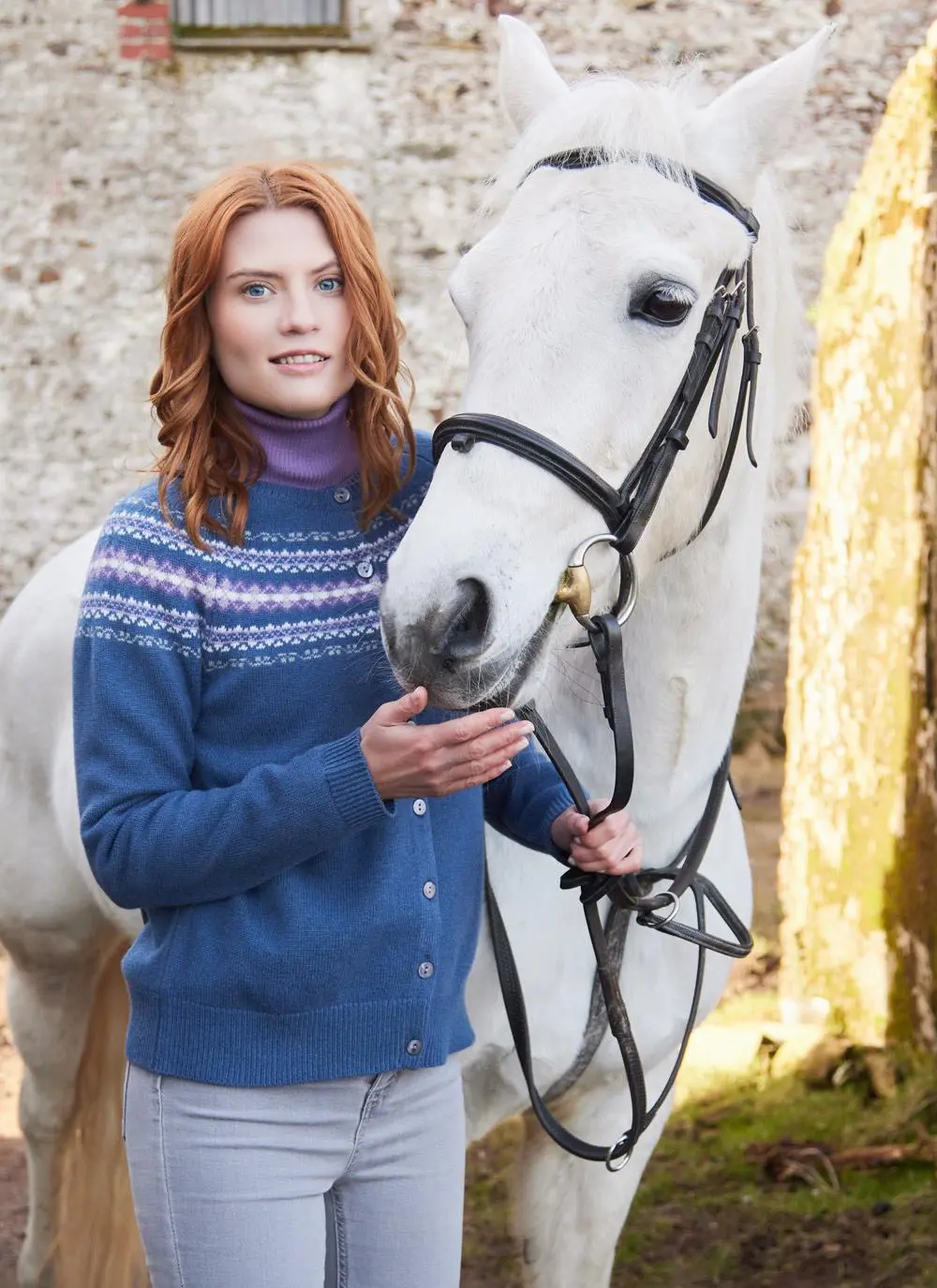 Fair Isle Merino Cardigan