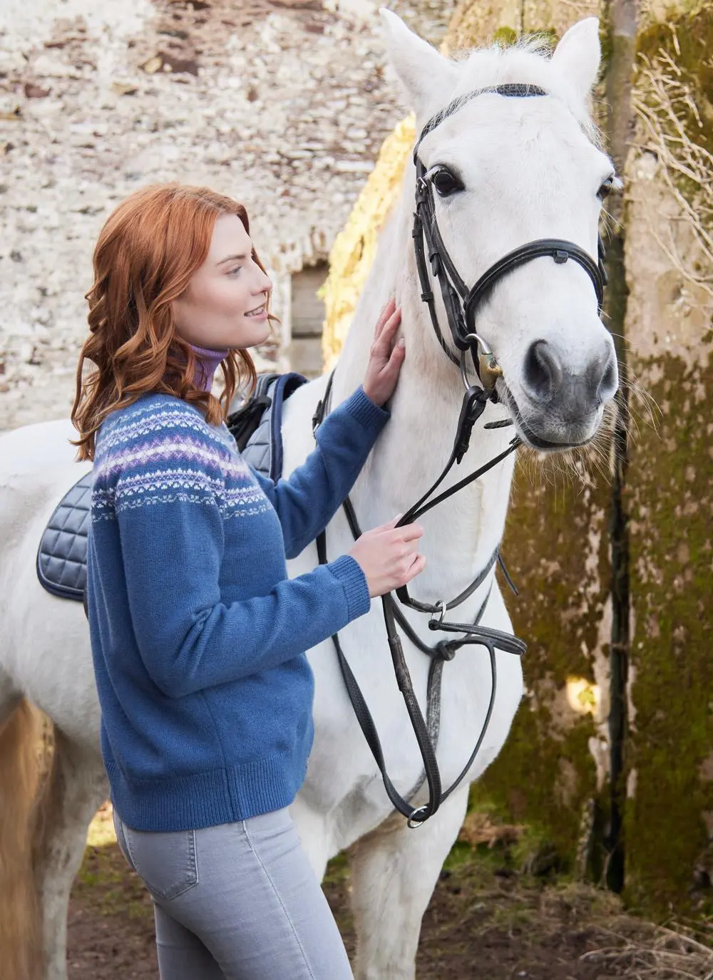Fair Isle Merino Cardigan