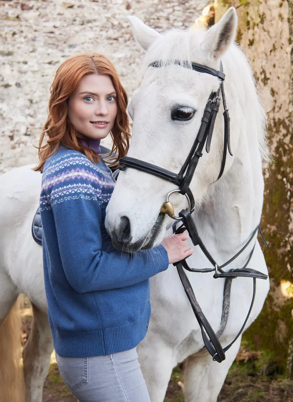 Fair Isle Merino Cardigan
