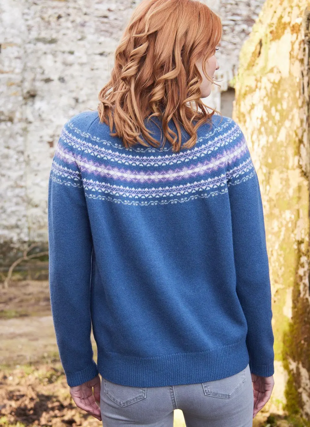 Fair Isle Merino Cardigan