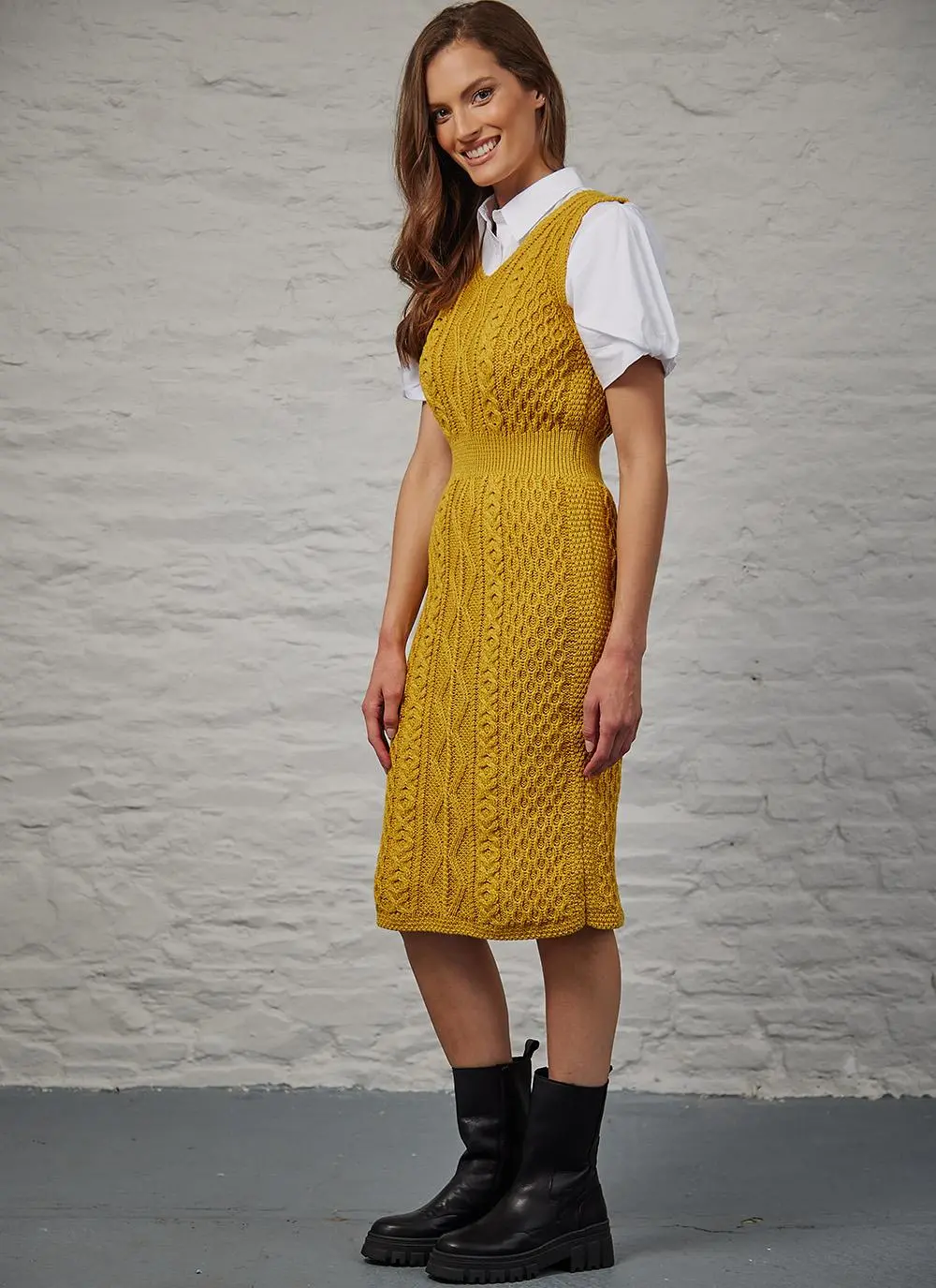 Rachel Aran Sleeveless Midi Dress