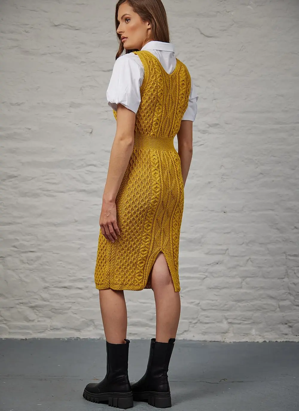 Rachel Aran Sleeveless Midi Dress