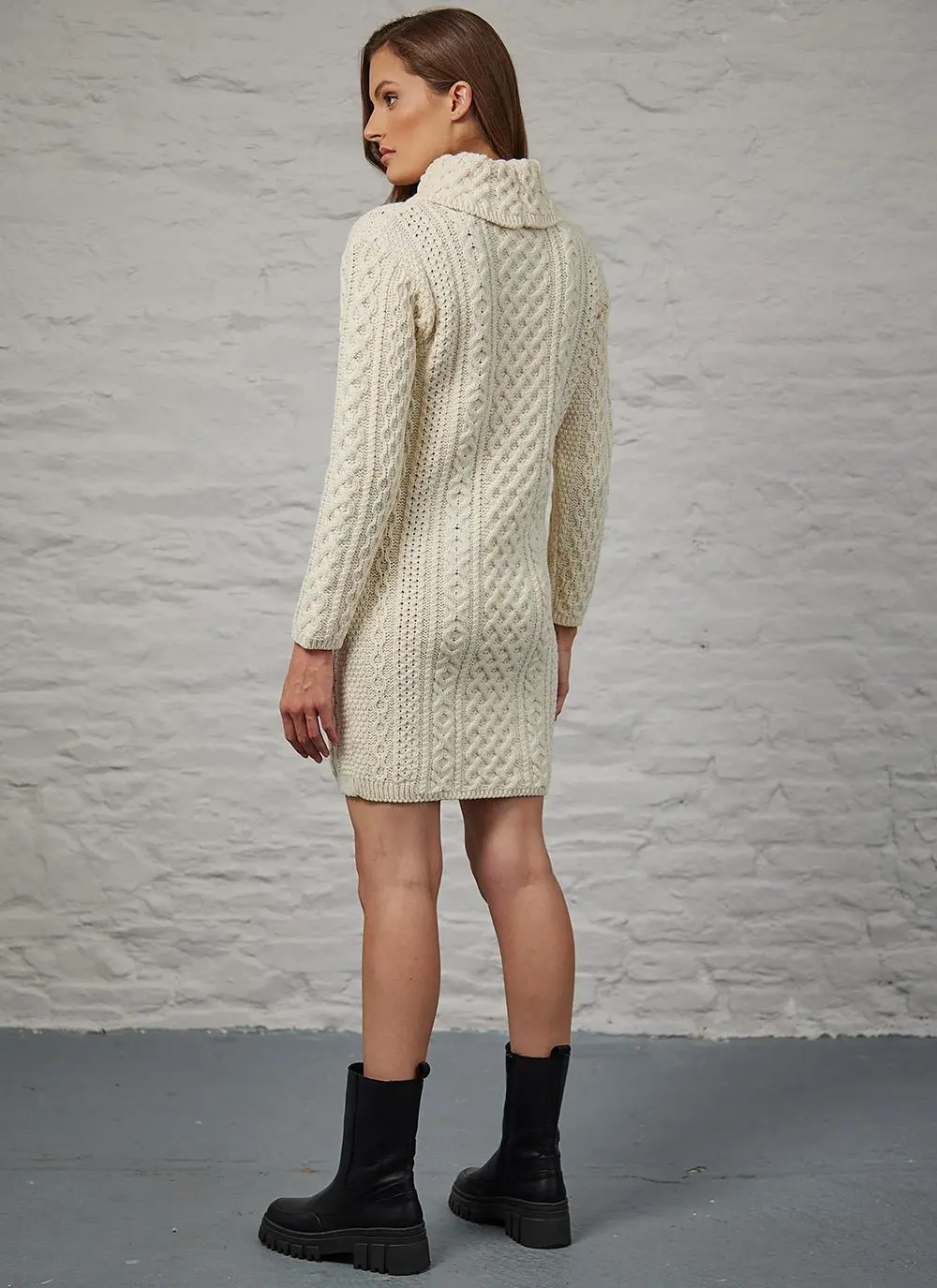 Shauna Aran Cowl Neck Dress