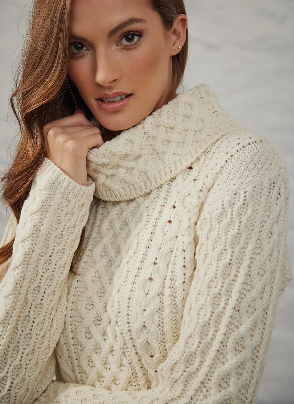 Shauna Aran Cowl Neck Dress
