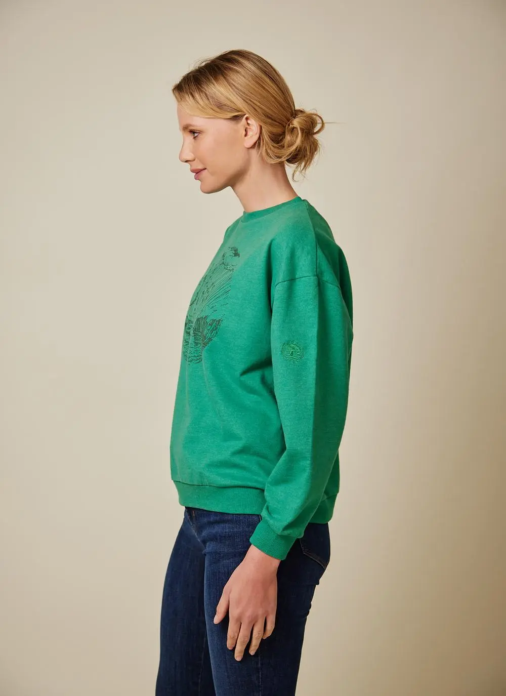 Unisex Lighthouse Graphic Sustainable Sweatshirt