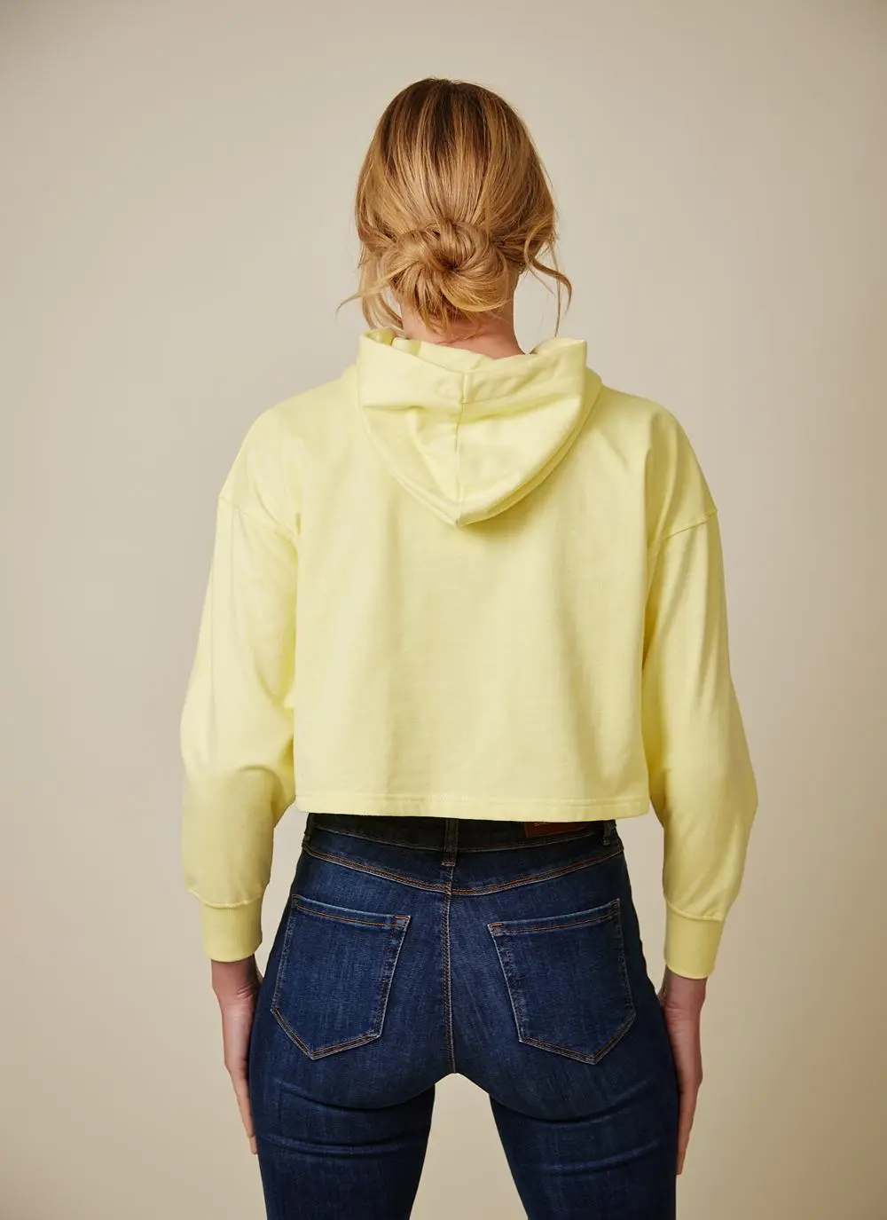Ladies' Lighthouse Graphic Sustainable Cropped Hoodie