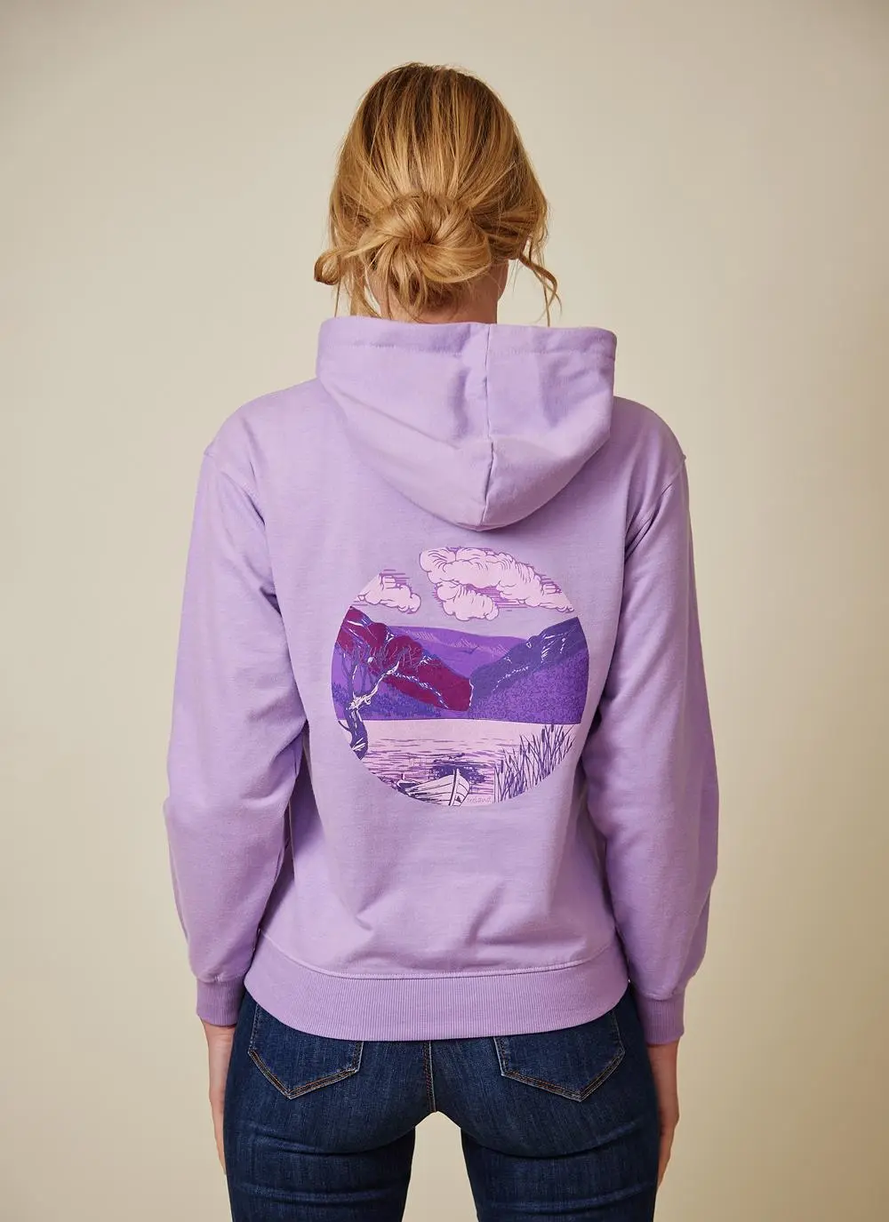Unisex Mountain Graphic Sustainable Hoodie