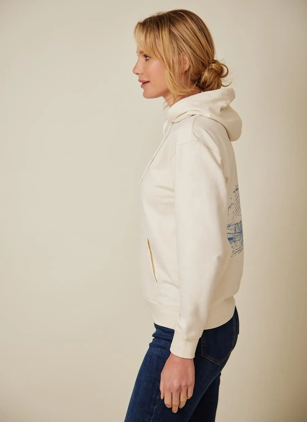 Unisex Lighthouse Graphic Sustainable Hoodie