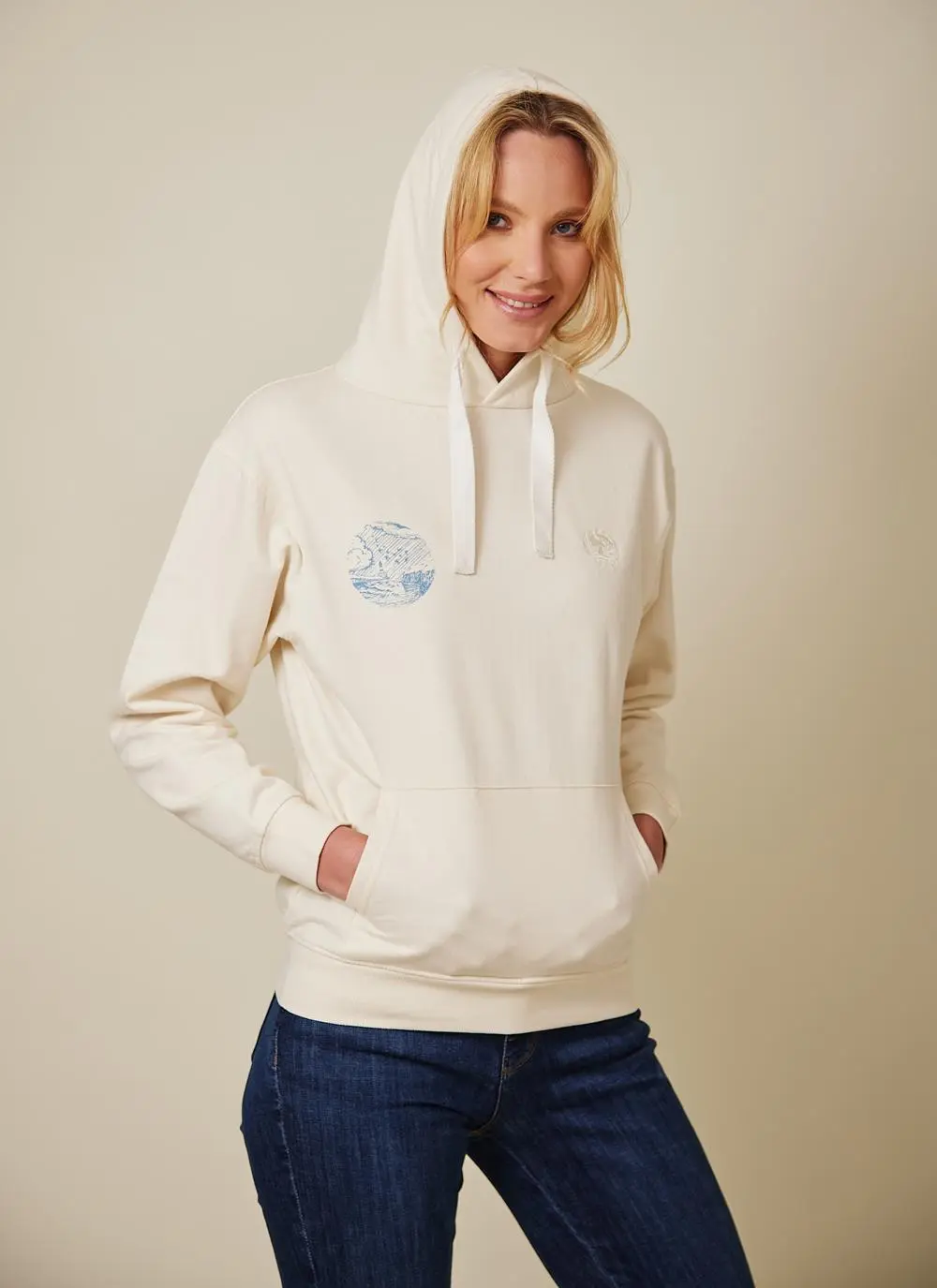 Unisex Lighthouse Graphic Sustainable Hoodie