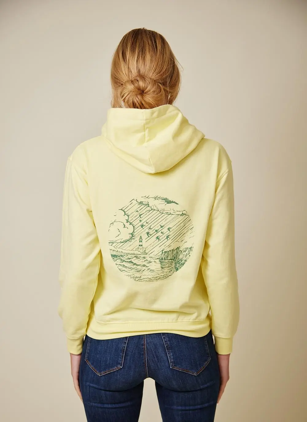 Unisex Lighthouse Graphic Sustainable Hoodie