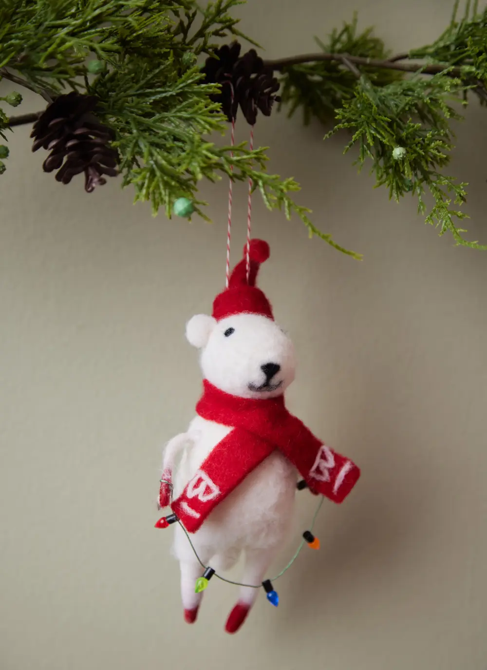 Polar Bear Decoration Set Of 4