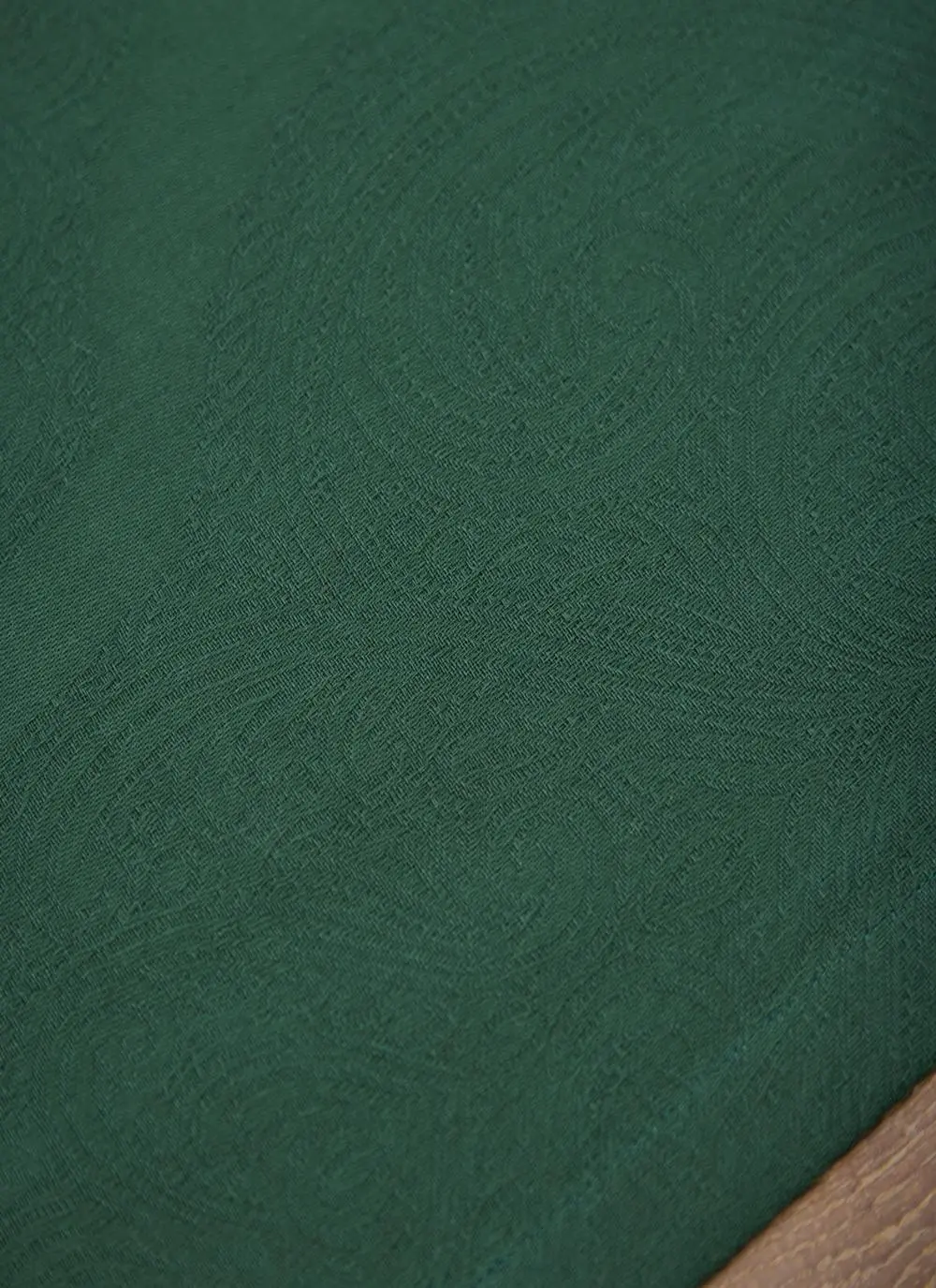 Forest Green Jacquard Runner