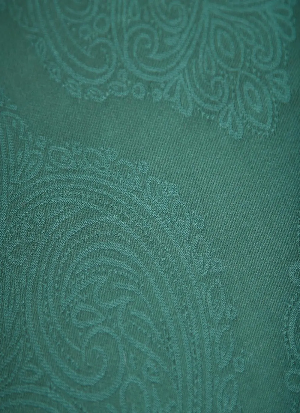 Forest Green Jacquard Runner