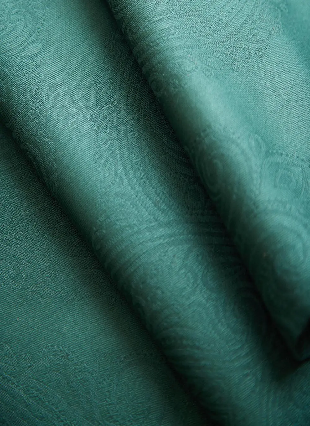 Forest Green Jacquard Runner
