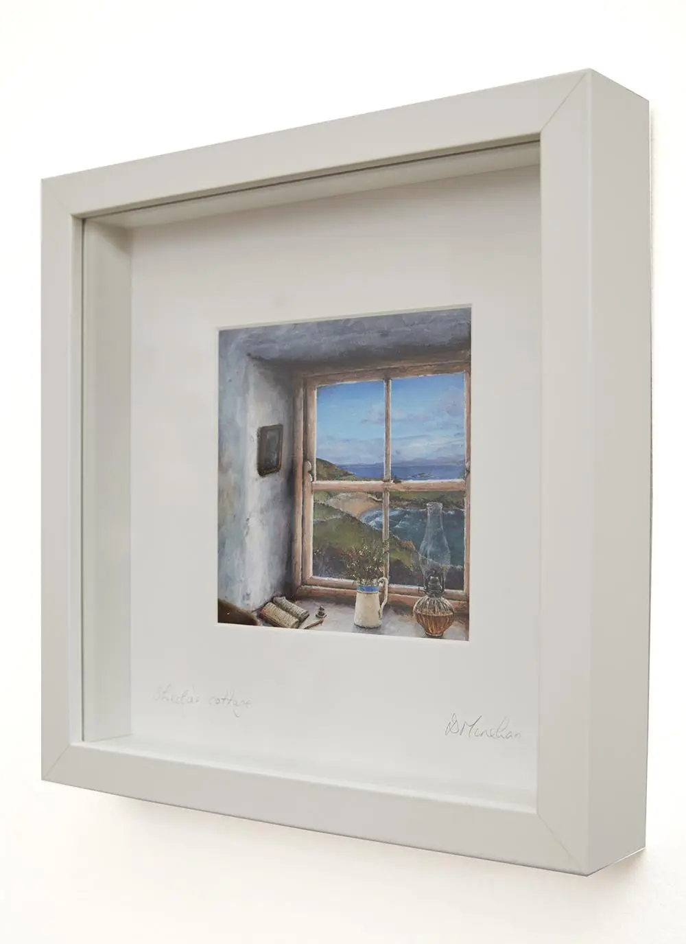 Sheila's Cottage Framed Print