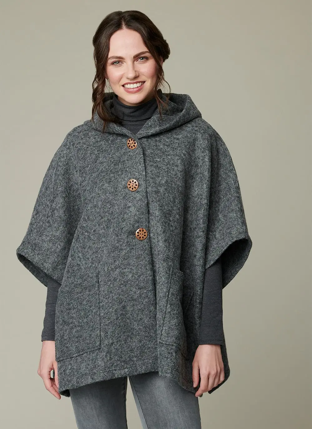 Megan Wool Cape